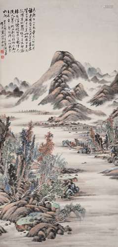 张子嘉 山水