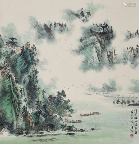 陶一清 山水