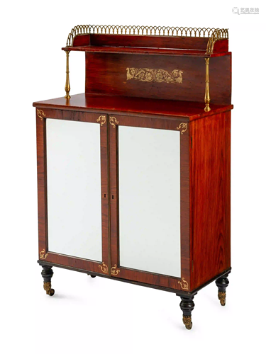 A Regency Rosewood Chiffonier