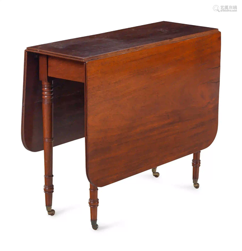 A George IV Mahogany Drop-Leaf Table