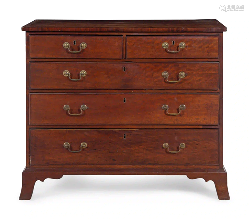 A George III Mahogany Chest of Drawers