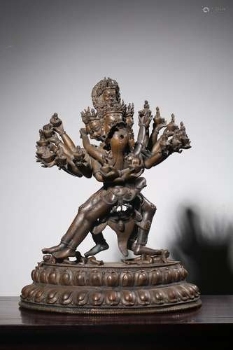 CHINESE BRONZE BUDDHA