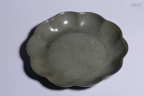 CHINESE RU WARE PLATE