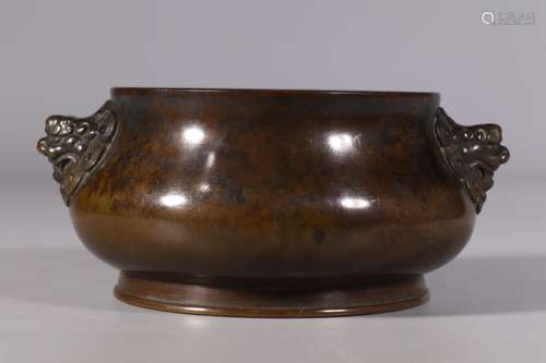 CHINESE BRONZE CENSER