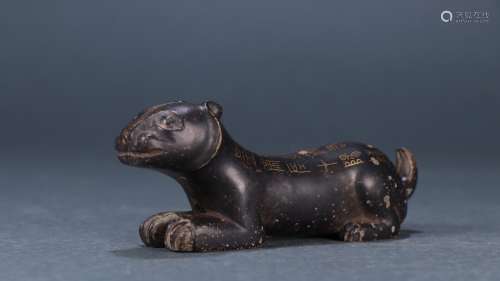 CHINESE BRONZE ANIMAL ORNAMENTS