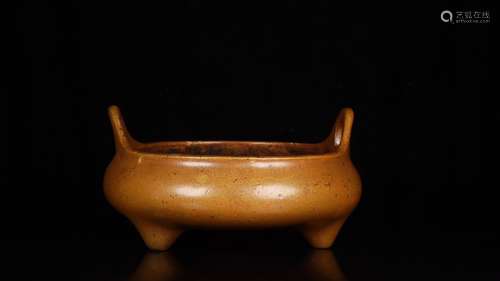 A Bronze Ear Censer With Mark