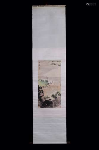 A Painting Of Landscape, Song Wen Zhi Mark