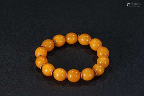 An Amber Bracelet