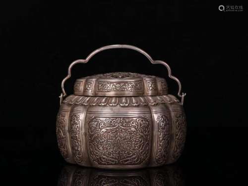 A Silver Incense Holder