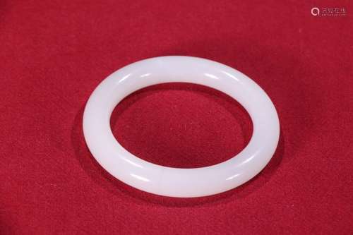 A Hetian Jade Bangle