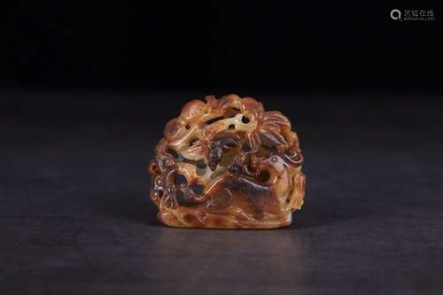 A Hetian Jade Ornament