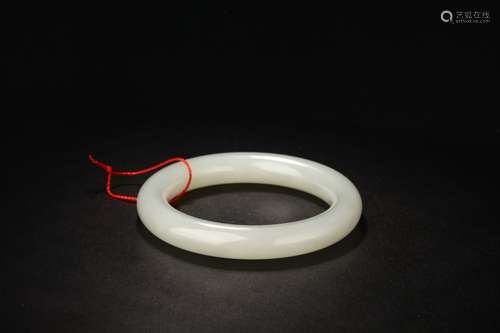 A Hetian Jade Bangle