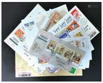 邮票原地首日实寄封一组27件，请预览。