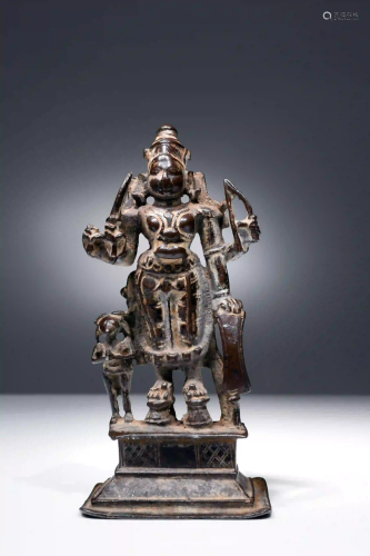 STANDING SHIVA AS DESTROYER