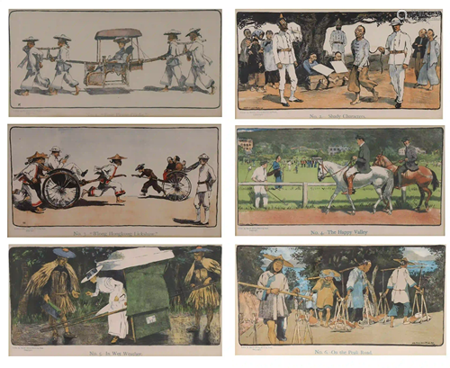 SIX LITHOGRAPHS FROM H.D. COLLISONS-MORLEY (BRIT.