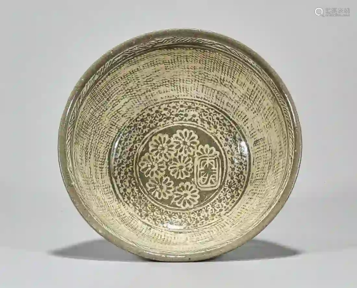 Korean Celadon Glazed Bowl