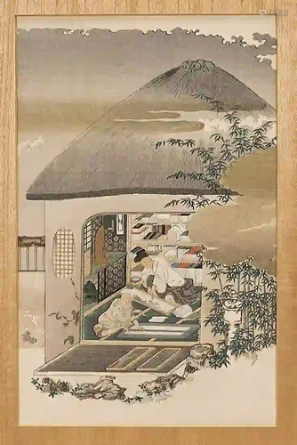 Two Japanese Woodblock Prints