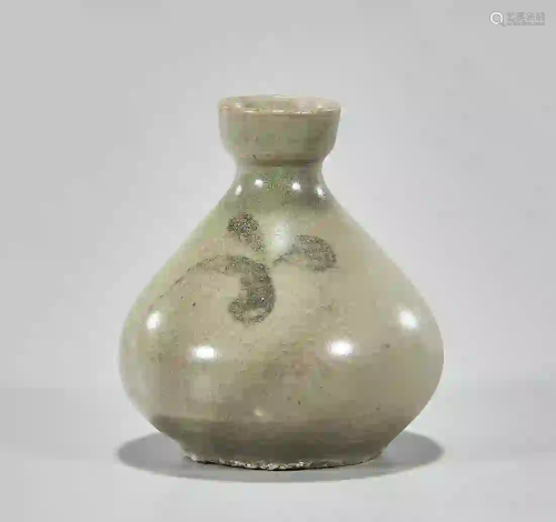 Korean Celadon Glazed Miniature Vase