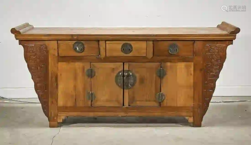 Chinese Hard Wood Cabinet