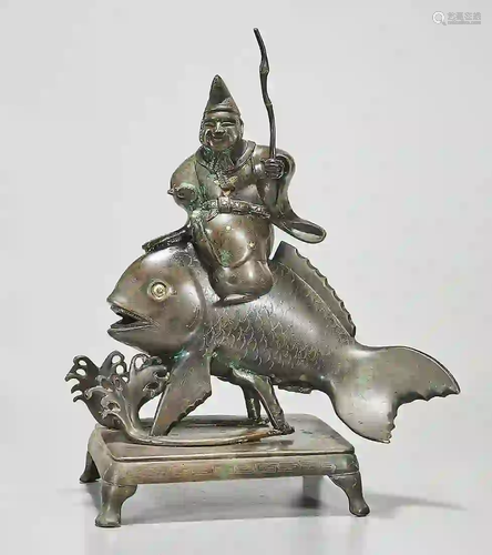 Japanese Bronze Sculpture