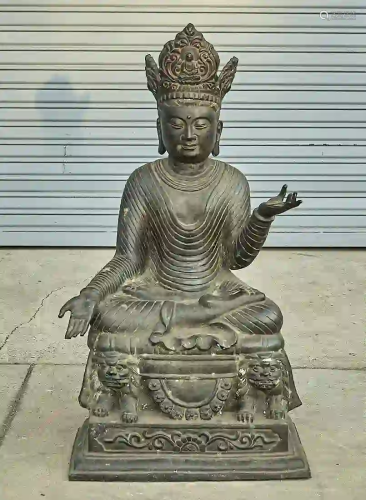 Southeast Asian Bronze Guanyin