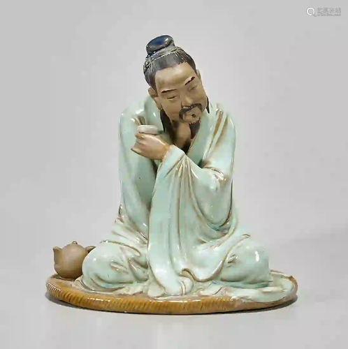 Chinese Glazed Porcelain Figure