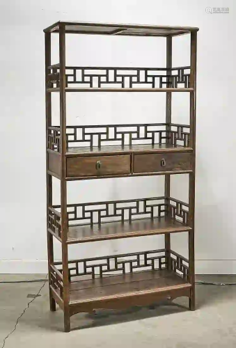 Chinese Wood Shelves