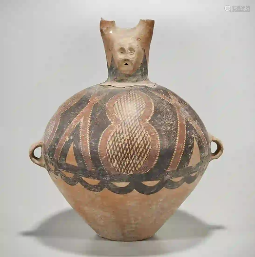 Chinese Neolithic-Style Pottery Vessel