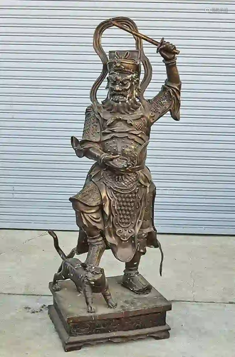 Chinese Bronze General