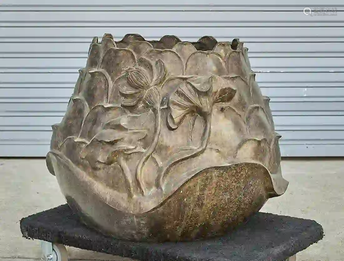 Chinese Bronze Jardiniere