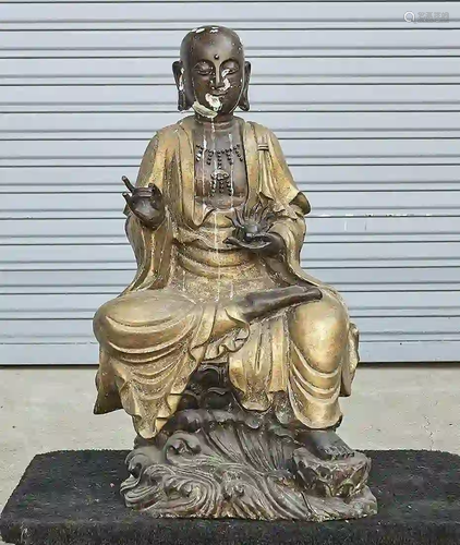 Chinese Bronze Buddhist Figure