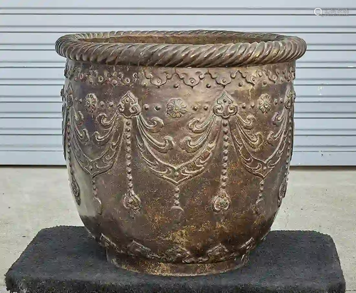 Chinese Bronze Jardiniere