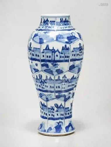 Chinese Blue and White Porcelain Vase