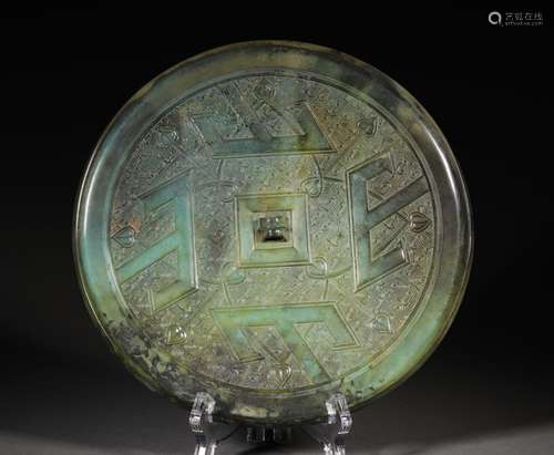 A WARRING STATES PERIOD BRONZE MIRROR