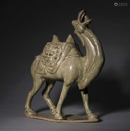 A TANG DYNASTY XIANGZHOU KILN CAMEL ORNAMENT