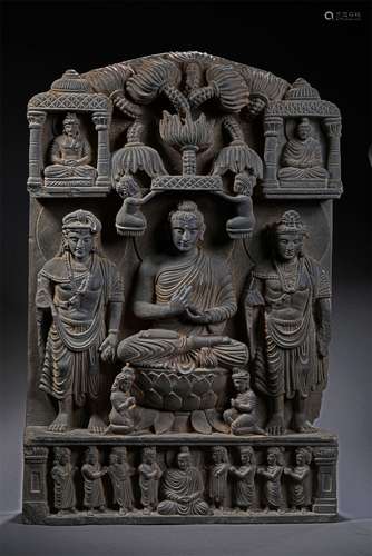 A GANDHARA STATUE