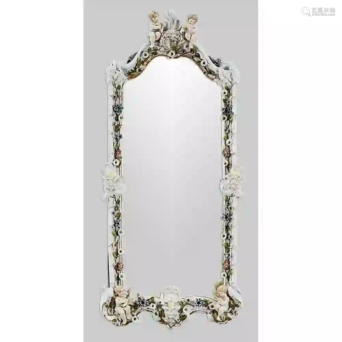 Large wall mirror, w. Thuringia, ri