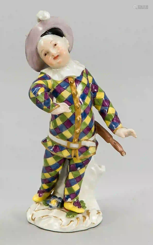 Comedian's child as a harlequin, Me