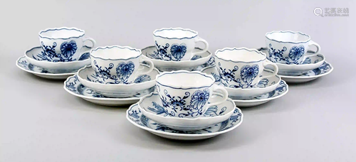 Six place settings, 18 pieces, Meis