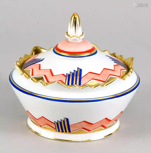 Art deco lidded box, Weimar, c. 193