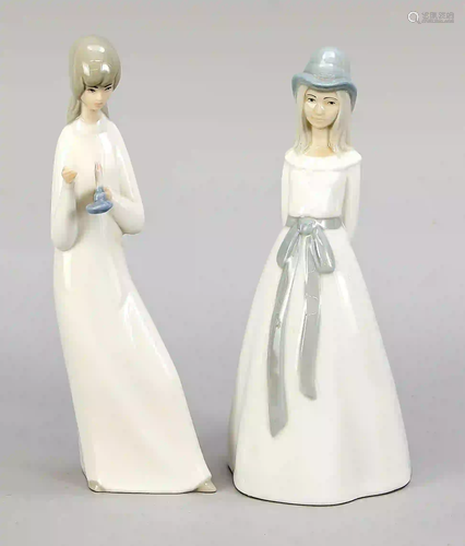 Two figures, Spain, end of 20th c.,