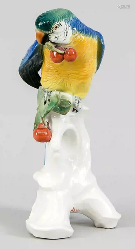 Parrot with cherries, Ens mill mark