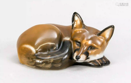 Lying fox, Rosenthal, art departmen