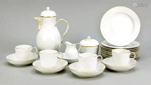 Coffee set for 8 persons, 28 pieces