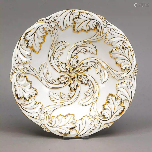 A ceremonial bowl, Meissen, mark af