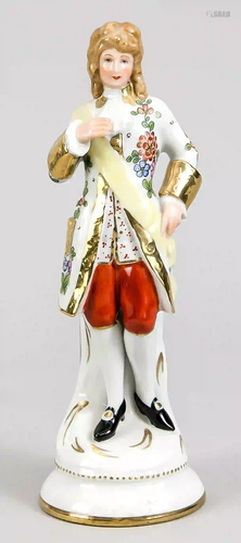 Figure of a gentleman, anchor mark