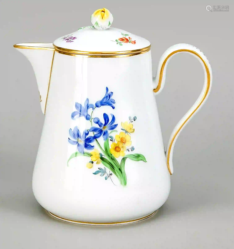 Cocoa pot, Meissen, Pfeiffer period