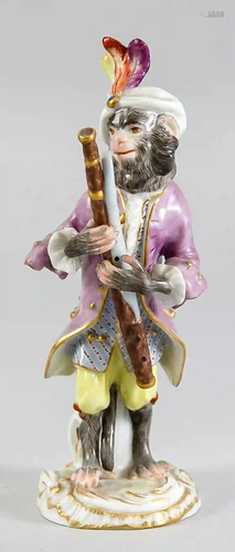 Monkey as fogittist, meissen, year