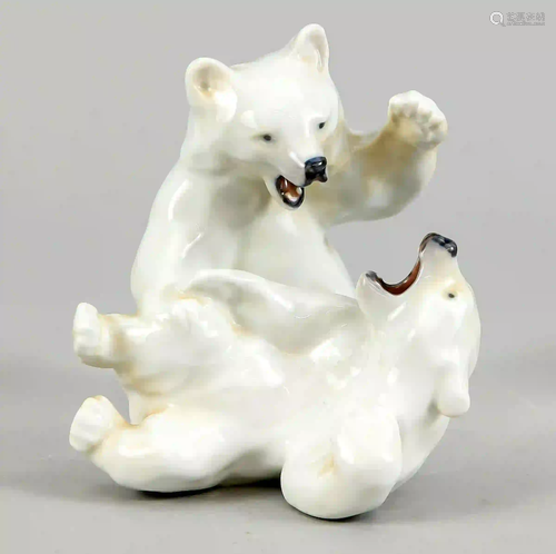 Fighting polar bears, Royal Copenah