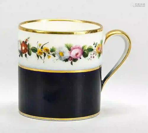 Cup, Sevres, 1810-1820, cylindrical